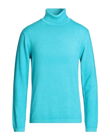 DANIELE FIESOLI Cashmere jumper Turquoise 100% Cashmere