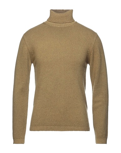 DANIELE FIESOLI Cashmere blend Khaki 100% Cashmere