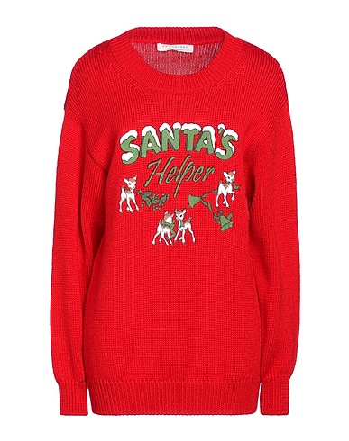 PHILOSOPHY di LORENZO SERAFINI Jumper Red 100% Virgin Wool