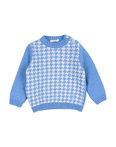 LE BEBÉ Jumper Sky blue 47% Wool, 30% Viscose, 15% Polyamide, 8% Cashmere