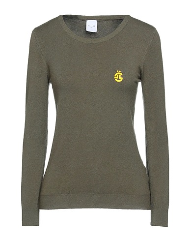 GAëLLE Paris Jumper Military green 50% Viscose, 27% Polyester, 23% Polyamide