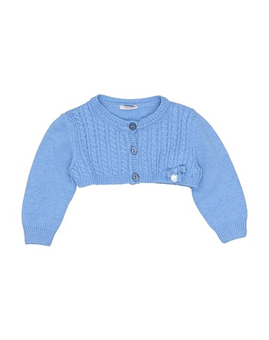 LE BEBÉ Cardigan Sky blue 45% Viscose, 25% Polyamide, 25% Merino Wool, 5% Cashmere