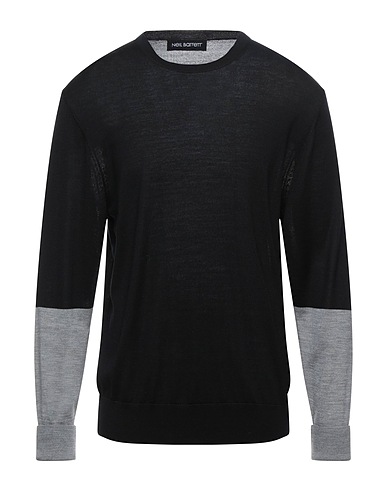 NEIL BARRETT Jumper Black 70% Wool, 20% Silk, 10% Cashmere