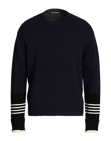 NEIL BARRETT Jumper Midnight blue 95% Wool, 5% Cashmere