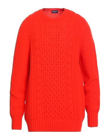 DRUMOHR Jumper Red 100% Lambswool