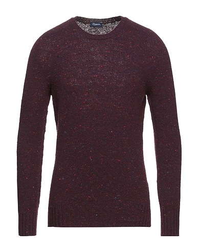 DRUMOHR Sweater Plum 68% Virgin Wool, 29% Cashmere, 3% Polyamide
