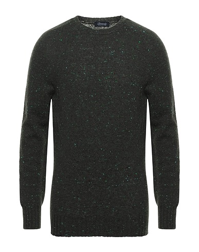 DRUMOHR Jumper Emerald green 68% Virgin Wool, 29% Cashmere, 3% Polyamide