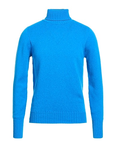 DRUMOHR Polo neck Azure 100% Lambswool