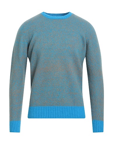 DRUMOHR Pullover Azzurro 100% Lana d'agnello