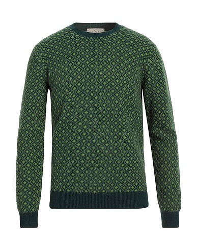 ALTEA Jumper Green 80% Virgin Wool, 20% Polyamide