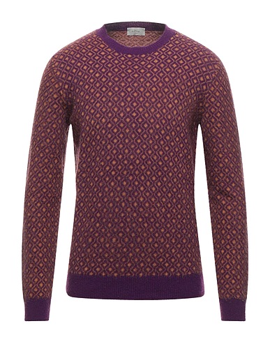 ALTEA KNITWEAR Purple 80% Virgin Wool, 20% Polyamide