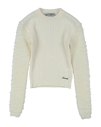 SIMONETTA Sweater Ivory 100% Virgin Wool