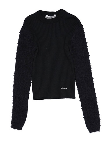 SIMONETTA Pullover Schwarz 100% Schurwolle