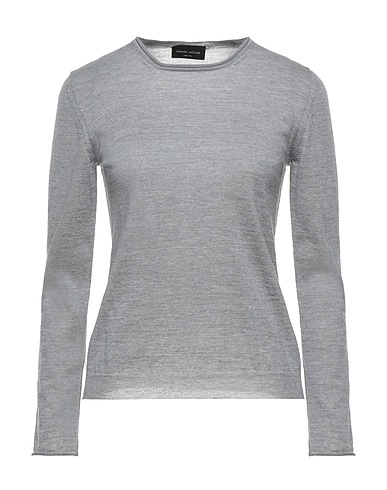 ROBERTO COLLINA Jumper Grey 100% Merino Wool