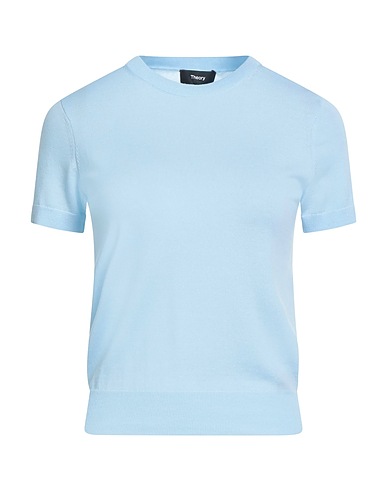 THEORY Jumper Sky blue 95% Wool, 5% Other Fibres