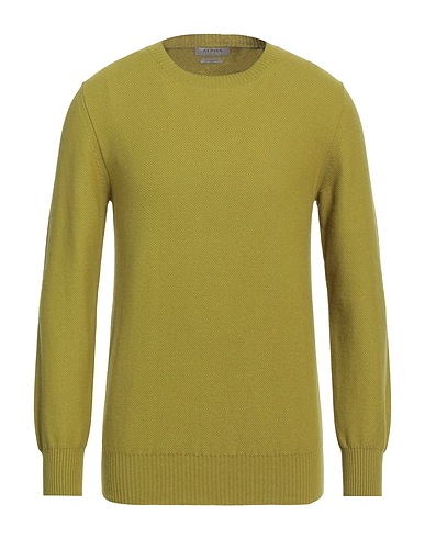 ALPHA STUDIO Cashmere jumper Lime green 100% Cashmere