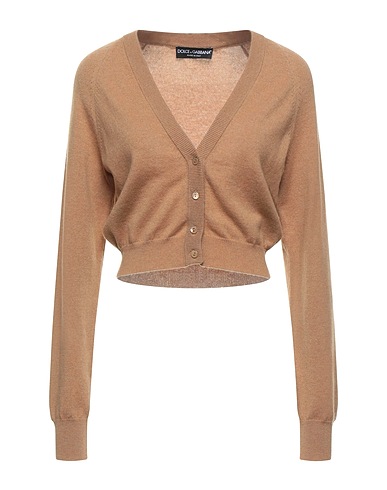 DOLCE&GABBANA Cardigan Camel 100% Cashmere