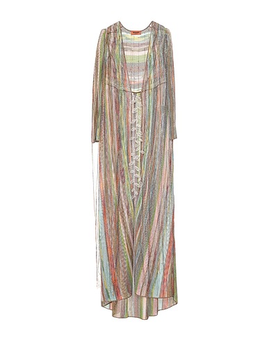 MISSONI Cardigan Green 50% Viscose, 18% Cupro, 17% Polyamide, 15% Polyester, Linen