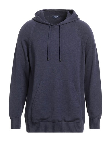 DRUMOHR Pullover Blu navy 100% Lana Merino