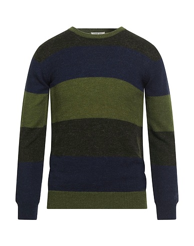 L.B.M. 1911 Pullover Verde militare 45% Acrilico, 35% Poliammide, 20% Lana di alpaca