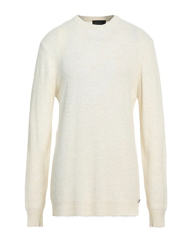 BL.11  BLOCK ELEVEN Sweater Ivory 57% Acrylic, 29% Polyamide, 7% Wool, 7% Viscose