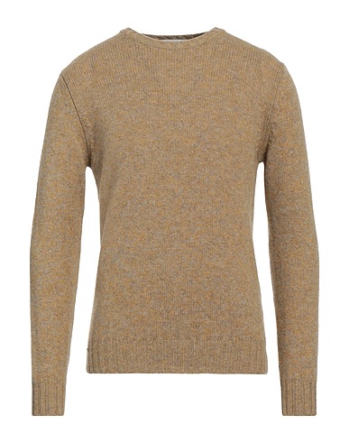 FILIPPO DE LAURENTIIS Jumper Sand 50% Merino Wool, 50% Yak wool