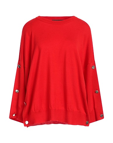 BOUTIQUE MOSCHINO Sweater ROSSO 100% Virgin Wool