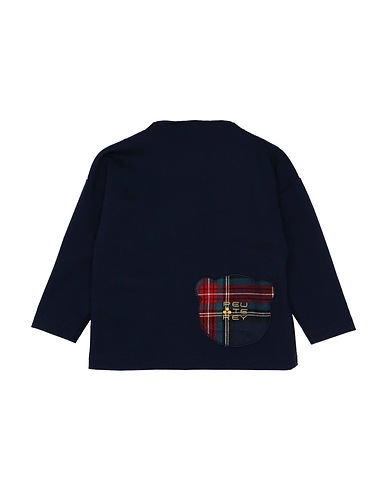 PEUTEREY Polo neck Midnight blue 70% Viscose, 25% Polyamide, 5% Elastane