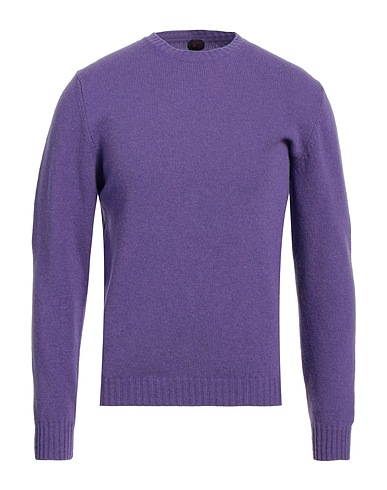 MP MASSIMO PIOMBO Jumper Purple 100% Merino Wool