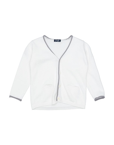 IL GUFO Cardigan White 100% Cotton