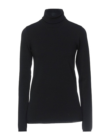 STELLA McCARTNEY タートルネック ブラック レーヨン 83% / ポリエステル 17%