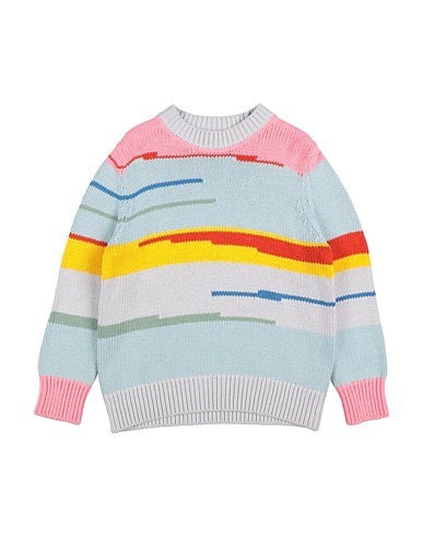 STELLA McCARTNEY KIDS Sweater Sky blue 95% Cotton, 5% Wool