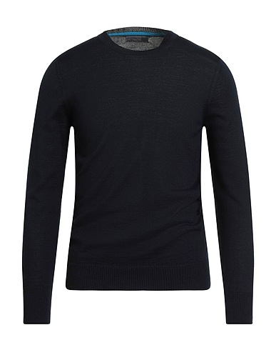 MESSAGERIE Sweater Navy 50% Merino Wool, 50% Acrylic