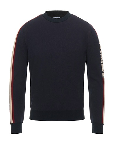 DSQUARED2 Sweater Midnight blue 54% Viscose, 24% Polyester, 20% Polyamide, 2% Elastane