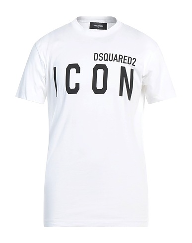 DSQUARED2 T-shirt Cream 100% Cotton