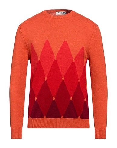 BALLANTYNE Cashmere blend Orange 100% Cashmere