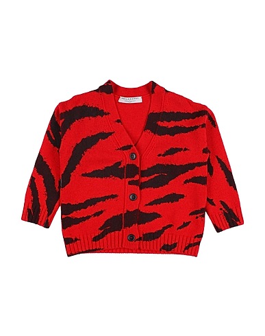 PHILOSOPHY di LORENZO SERAFINI Cardigan Rosso 47% Lana Merino, 30% Viscosa, 15% Poliammide, 8% Cachemire