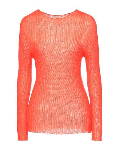 PINK MEMORIES Pullover Orange 36% Acryl, 30% Mohairwolle, 30% Polyamid, 4% Wolle