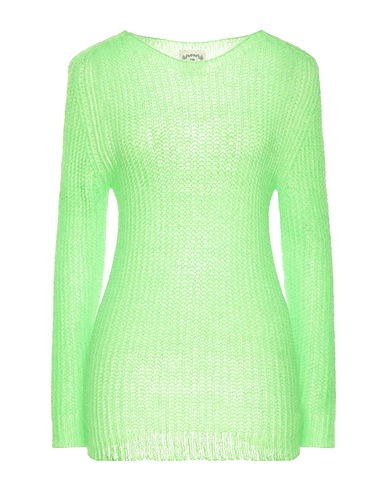 PINK MEMORIES Sweater Lime green 36% Acrylic, 30% Mohair wool, 30% Polyamide, 4% Wool