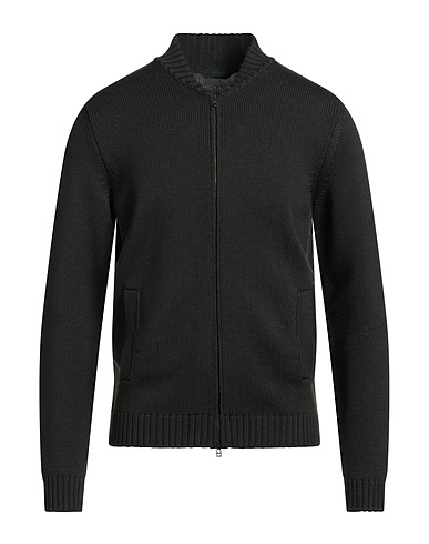 ZANONE Cardigan Dark green 100% Virgin Wool