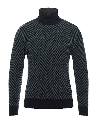 CIRCOLO 1901 Turtleneck Midnight blue 70% Virgin Wool, 30% Polyamide