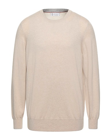BRUNELLO CUCINELLI Cashmere blend Beige 100% Cashmere