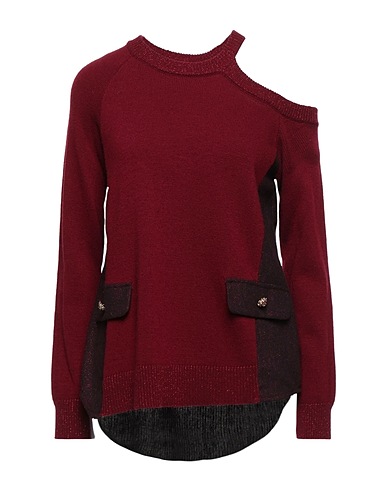 MY TWIN TWINSET Pullover Bordeaux 38% Viscosa, 35% Poliammide, 22% Lana, 5% Lana di alpaca, Poliestere