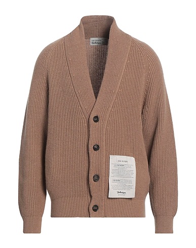 BALLANTYNE Cardigan Camel 100% Cashmere