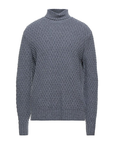 DOMENICO TAGLIENTE Rollkragenpullover Grau 80% Wolle, 20% Acryl