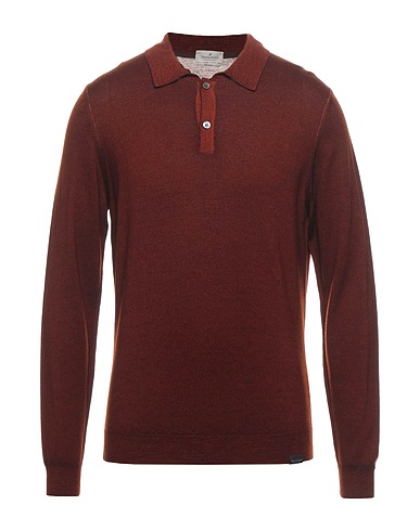 BROOKSFIELD Pullover Marrone 100% Lana Vergine