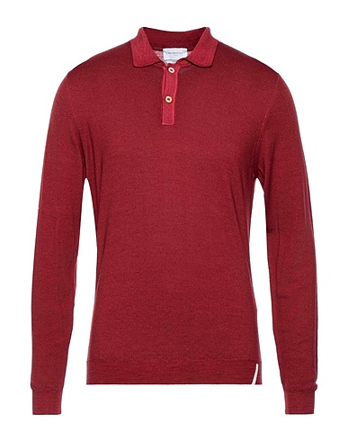 BROOKSFIELD Pullover Mattone 100% Lana Vergine