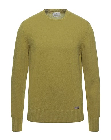 BROOKSFIELD Jumper Lime green 100% Virgin Wool