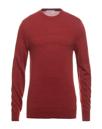 VNECK Pullover Ruggine 40% Lana, 30% Viscosa, 30% Acrilico