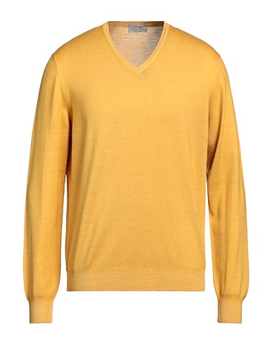 GRAN SASSO Jumper Yellow 100% Virgin Wool